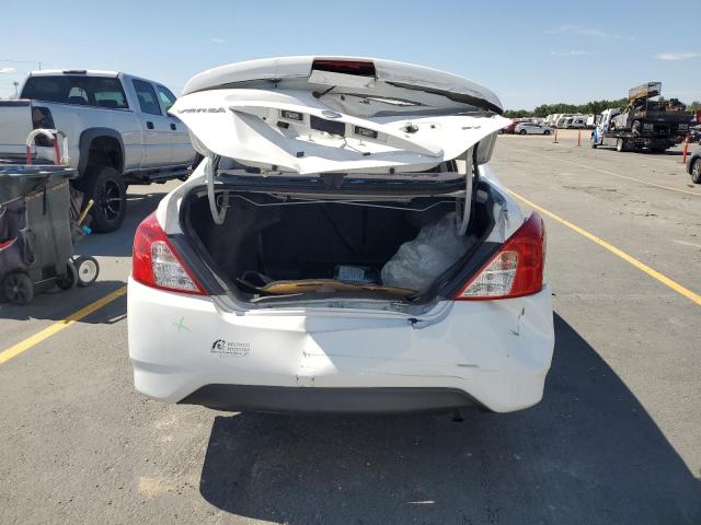3N1CN7AP7KL869691 - 2019 NISSAN VERSA S WHITE photo 6