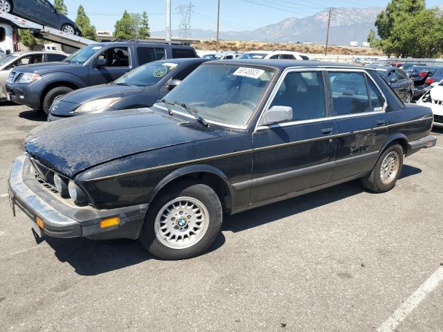 WBADK7300J9832559 - 1988 BMW 528 E BLACK photo 1