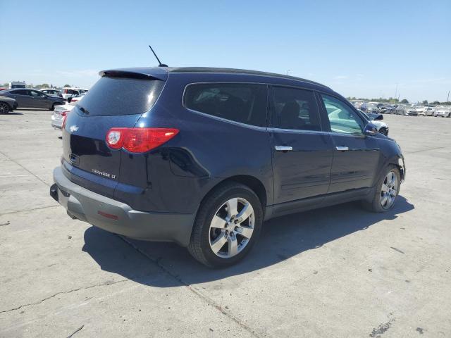 1GNKRGED7CJ191098 - 2012 CHEVROLET TRAVERSE LT BLUE photo 3