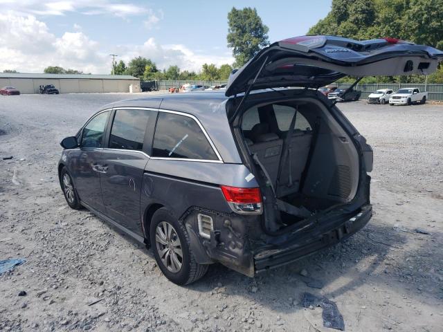 5FNRL5H66FB050187 - 2015 HONDA ODYSSEY EXL CHARCOAL photo 2