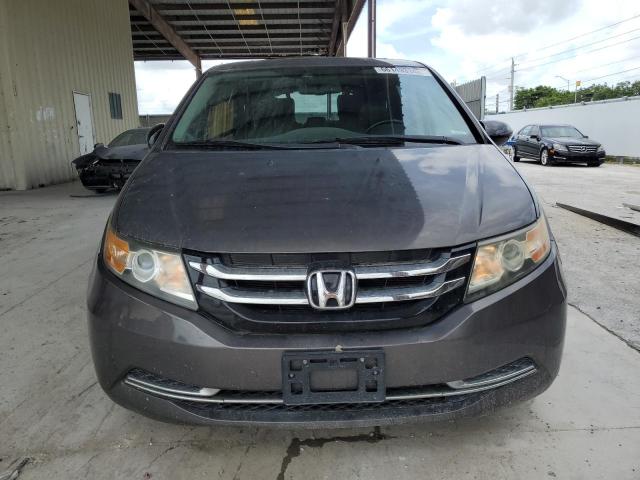 5FNRL5H68EB004066 - 2014 HONDA ODYSSEY EXL GRAY photo 5