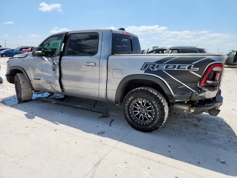 1C6SRFLT7NN192140 - 2022 RAM 1500 REBEL SILVER photo 2