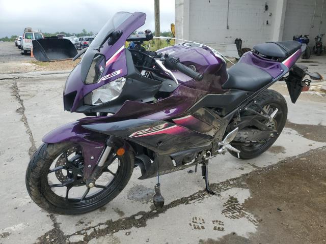 MH3RH18Y1PK012481 - 2023 YAMAHA YZFR3 A PURPLE photo 2