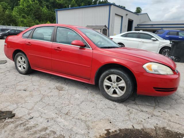 2G1WA5E33C1115121 - 2012 CHEVROLET IMPALA LS RED photo 8