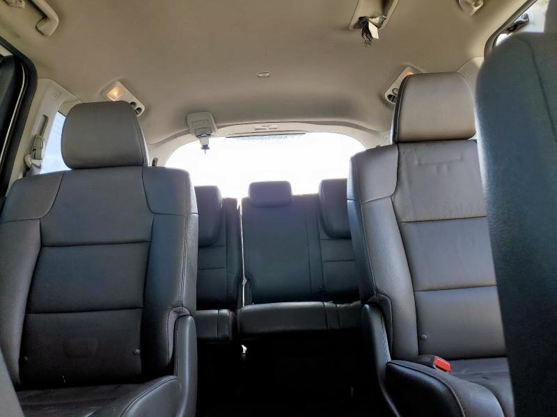 5FNRL5H6XFB037393 - 2015 HONDA ODYSSEY EXL WHITE photo 10