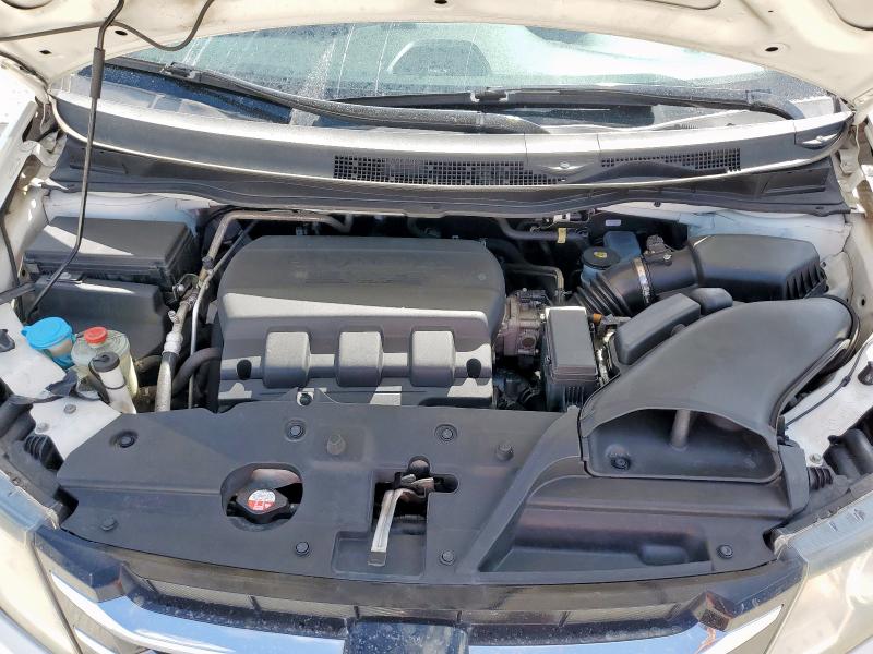 5FNRL5H6XFB037393 - 2015 HONDA ODYSSEY EXL WHITE photo 12