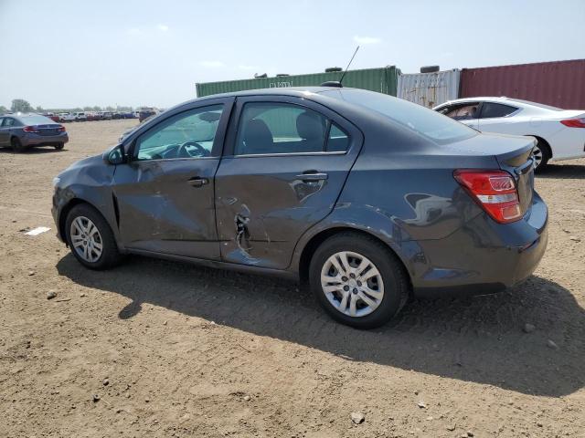 1G1JB5SH5H4111526 - 2017 CHEVROLET SONIC LS GRAY photo 2