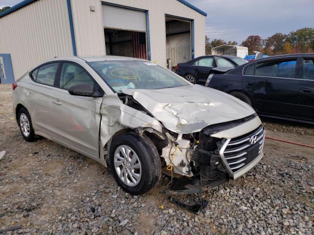 5NPD74LF8HH145614 - 2017 HYUNDAI ELANTRA SE BEIGE photo 1