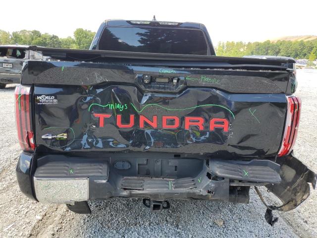 5TFMA5DB9NX002979 - 2022 TOYOTA TUNDRA CREWMAX PLATINUM Қара фото 6
