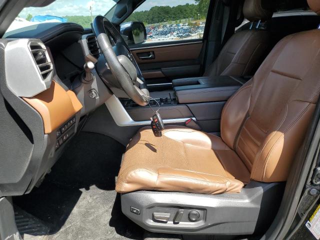 5TFMA5DB9NX002979 - 2022 TOYOTA TUNDRA CREWMAX PLATINUM Қара фото 7