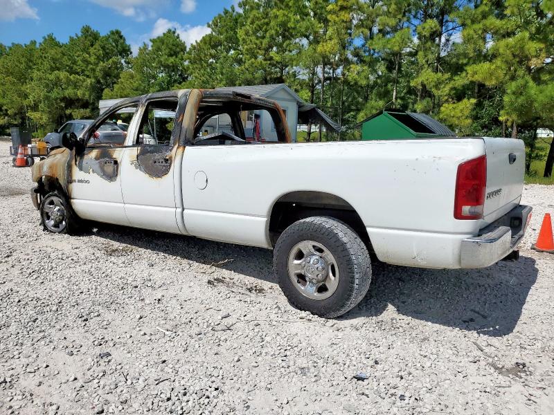 3D7KA28CX3G825727 - 2003 DODGE RAM 2500 ST أبيض صورة 2