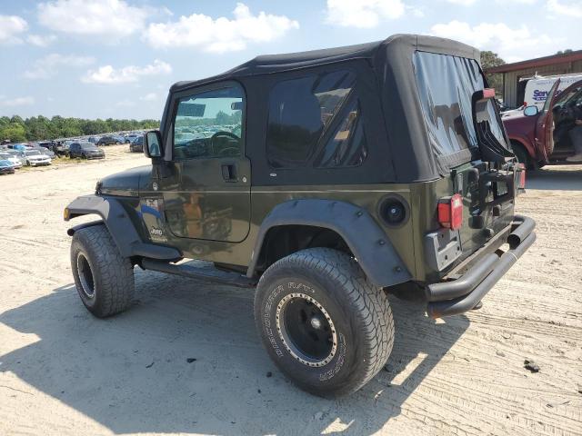 1J4FA39S46P780088 - 2006 JEEP WRANGLER X მწვანე ფოტო 2