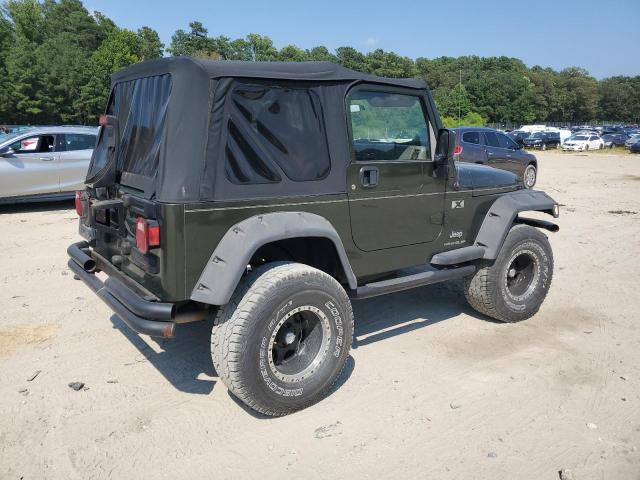 1J4FA39S46P780088 - 2006 JEEP WRANGLER X მწვანე ფოტო 3