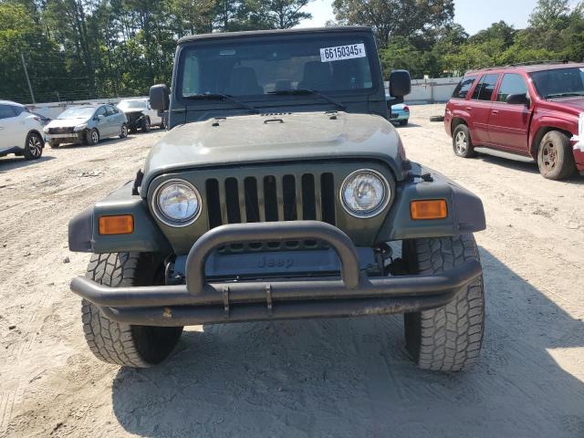 1J4FA39S46P780088 - 2006 JEEP WRANGLER X მწვანე ფოტო 5