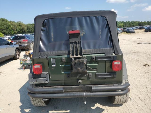 1J4FA39S46P780088 - 2006 JEEP WRANGLER X მწვანე ფოტო 6