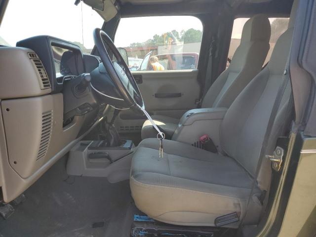 1J4FA39S46P780088 - 2006 JEEP WRANGLER X მწვანე ფოტო 7