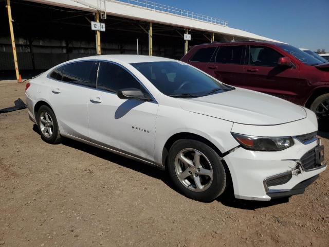 1G1ZB5STXJF225927 - 2018 CHEVROLET MALIBU LS WHITE photo 4