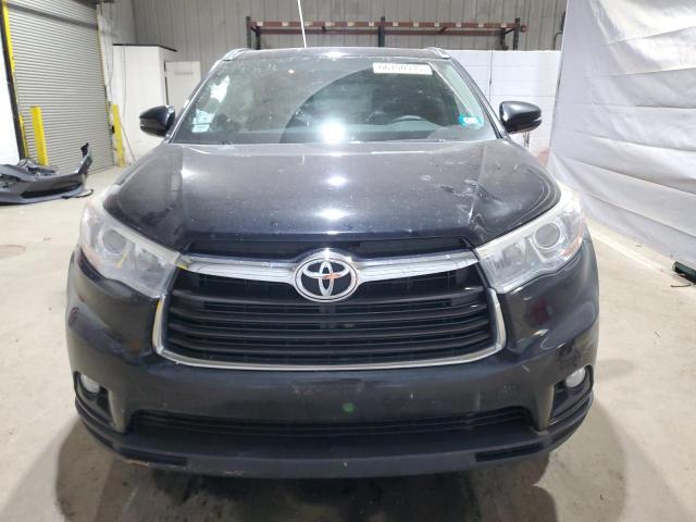 5TDJKRFH2GS234891 - 2016 TOYOTA HIGHLANDER XLE Negro foto 5
