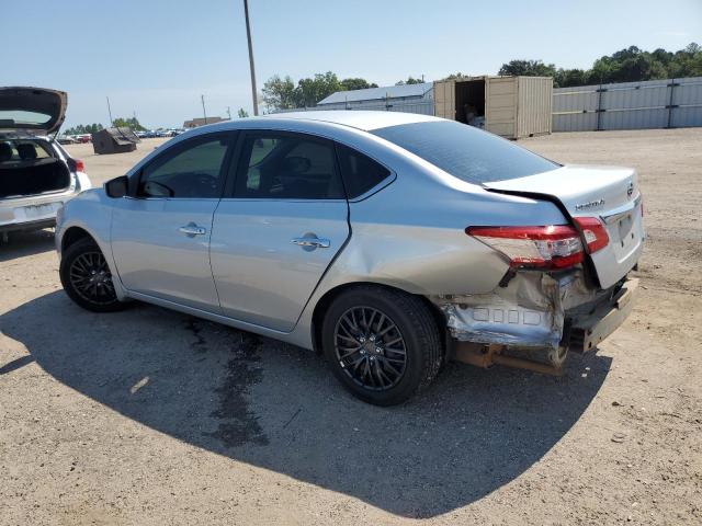 3N1AB7APXDL748382 - 2013 NISSAN SENTRA S SILVER photo 2