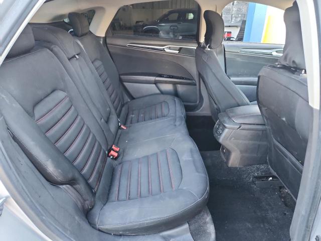 1FA6P0H77E5391946 - 2014 FORD FUSION SE SILVER photo 10