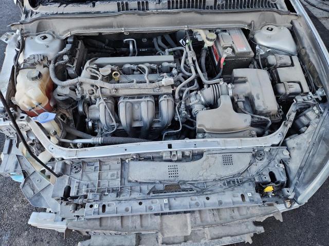 1FA6P0H77E5391946 - 2014 FORD FUSION SE SILVER photo 11