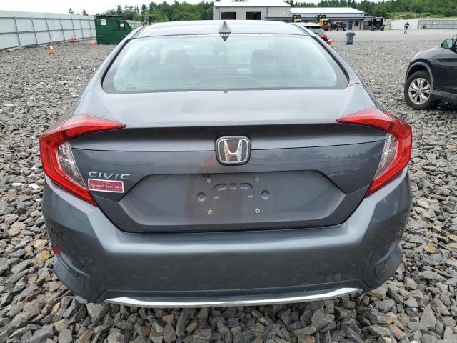 2HGFC2F60KH548315 - 2019 HONDA CIVIC LX GRAY photo 6