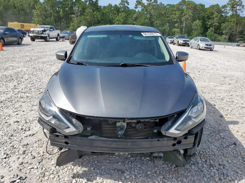 3N1AB7AP5KY234245 - 2019 NISSAN SENTRA S GRAY photo 5