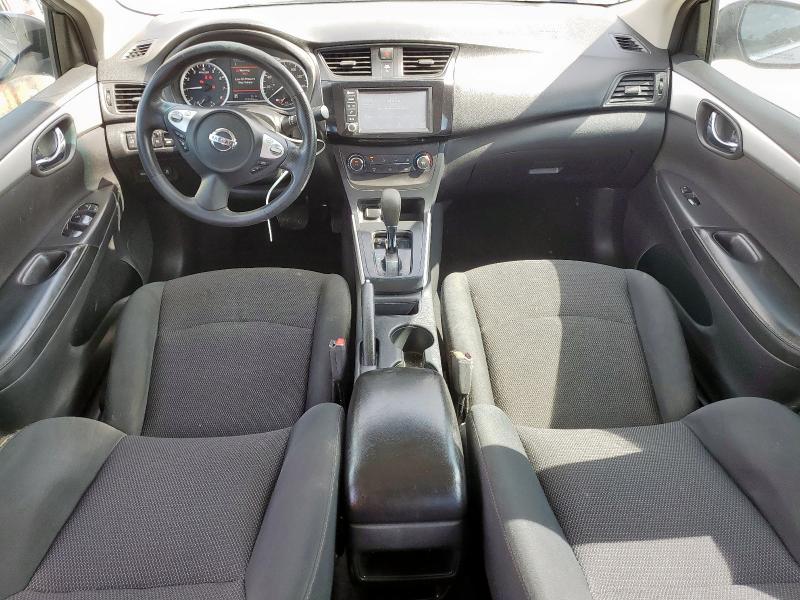 3N1AB7AP5KY234245 - 2019 NISSAN SENTRA S GRAY photo 8