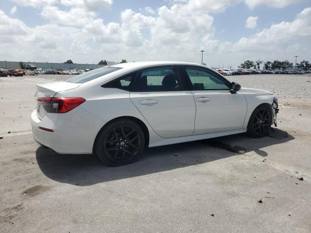 2HGFE2F54RH561399 - 2024 HONDA CIVIC SPORT WHITE photo 3
