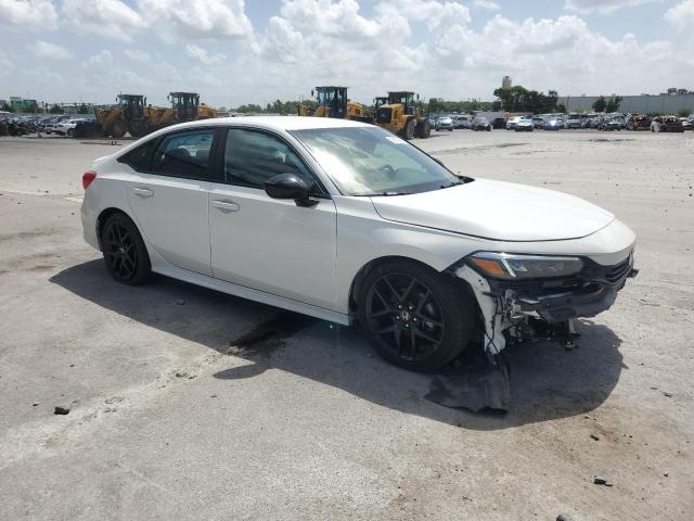 2HGFE2F54RH561399 - 2024 HONDA CIVIC SPORT WHITE photo 4