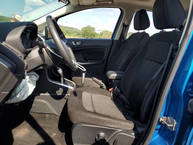 MAJ3S2GEXLC318527 - 2020 FORD ECOSPORT SE BLUE photo 7