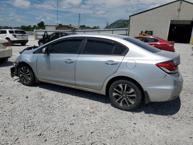 19XFB2F84EE038715 - 2014 HONDA CIVIC EX SILVER photo 2