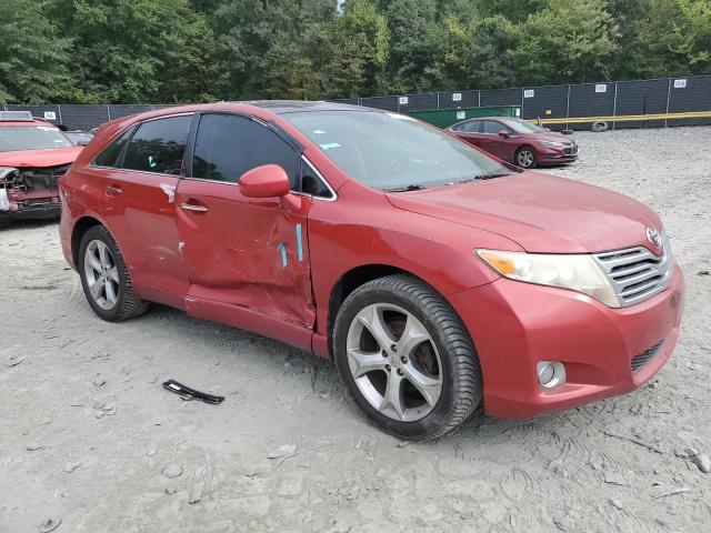 4T3ZK11A99U009206 - 2009 TOYOTA VENZA RED photo 4