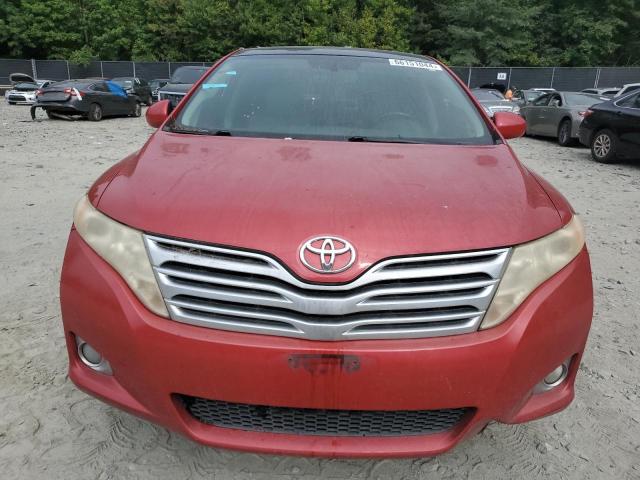 4T3ZK11A99U009206 - 2009 TOYOTA VENZA RED photo 5