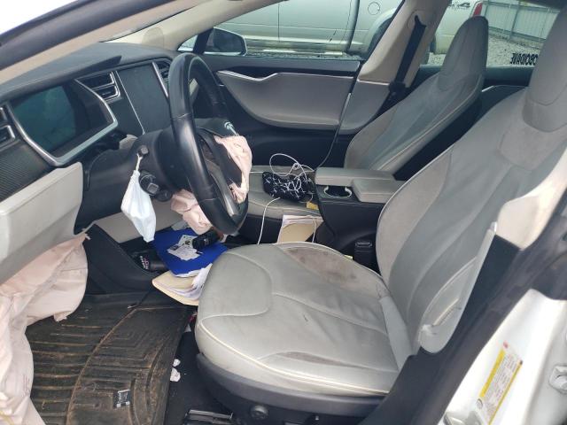 5YJSA1H15EFP31850 - 2014 TESLA MODEL S Սպիտակ լուսանկար 7