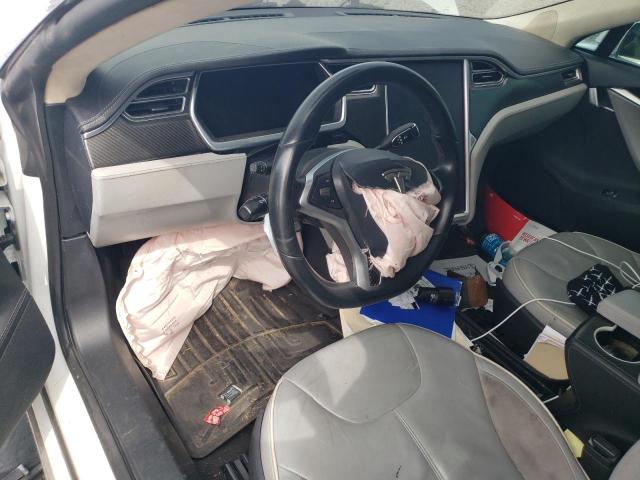 5YJSA1H15EFP31850 - 2014 TESLA MODEL S Սպիտակ լուսանկար 8