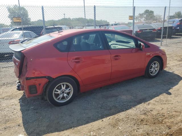 JTDKN3DU4B1456718 - 2011 TOYOTA PRIUS წითელი ფოტო 3