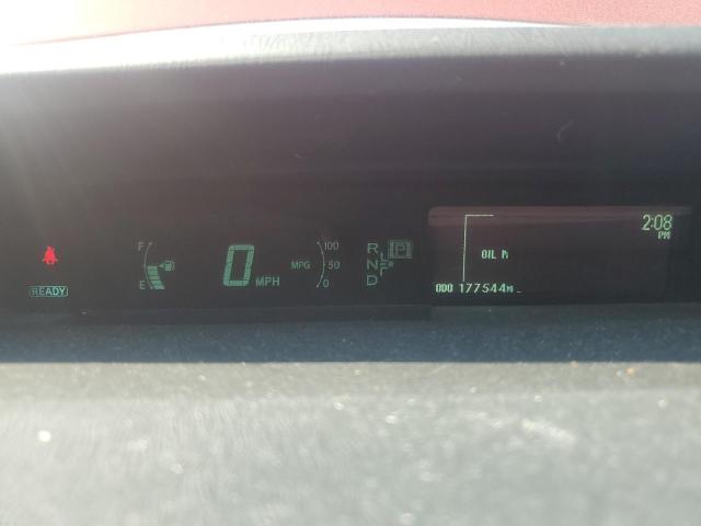 JTDKN3DU4B1456718 - 2011 TOYOTA PRIUS წითელი ფოტო 9