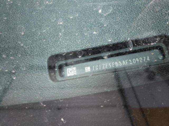 1G1ZE5EB3AF309274 - 2010 CHEVROLET MALIBU LTZ ვერცხლისფერი ფოტო 12