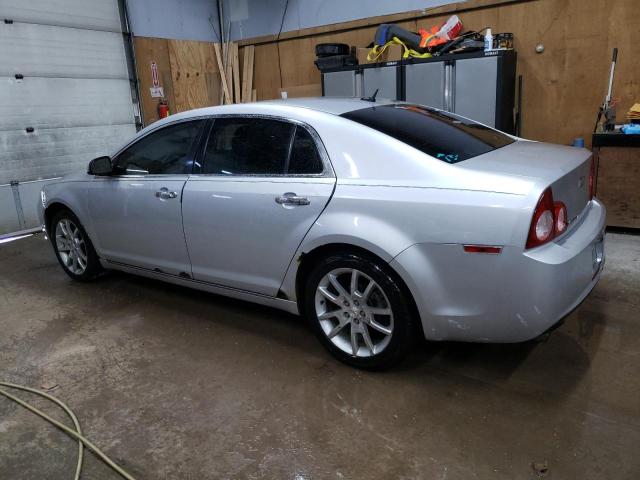1G1ZE5EB3AF309274 - 2010 CHEVROLET MALIBU LTZ ვერცხლისფერი ფოტო 2