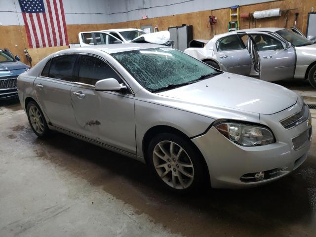1G1ZE5EB3AF309274 - 2010 CHEVROLET MALIBU LTZ ვერცხლისფერი ფოტო 4