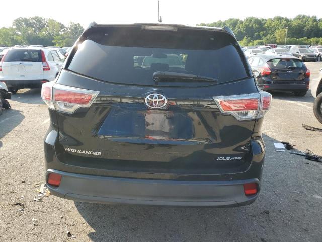 5TDJKRFH5GS506916 - 2016 TOYOTA HIGHLANDER XLE 黑色 照片 6