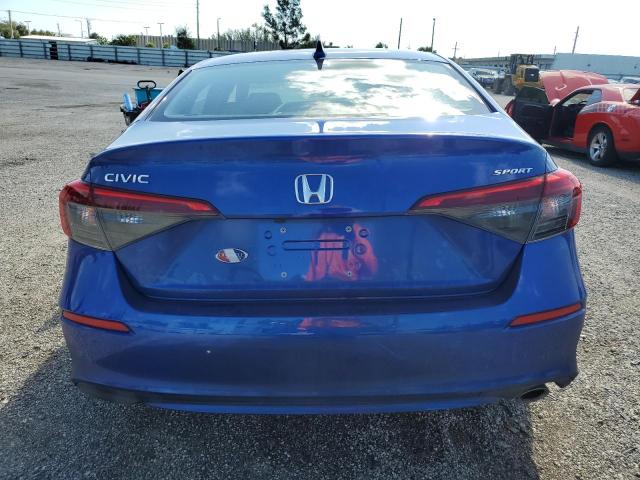 2HGFE2F54PH541909 - 2023 HONDA CIVIC SPORT ლურჯი ფოტო 6