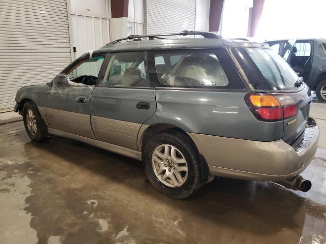 4S3BH675127602678 - 2002 SUBARU LEGACY OUTBACK AWP 绿色 照片 2