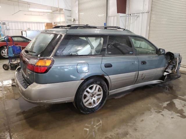 4S3BH675127602678 - 2002 SUBARU LEGACY OUTBACK AWP 绿色 照片 3