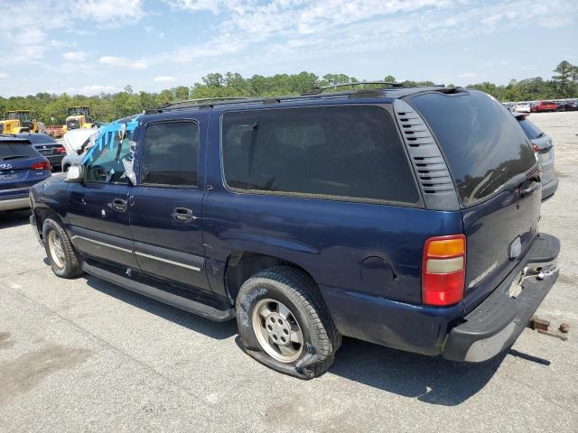 3GNEC16T51G168645 - 2001 CHEVROLET SUBURBAN C1500 BLUE photo 2