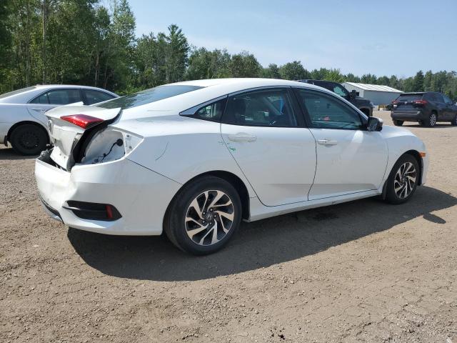 2HGFC2F70LH013916 - 2020 HONDA CIVIC EX WHITE photo 3