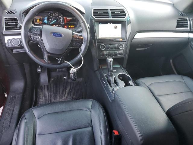 1FM5K8D88HGB05172 - 2017 FORD EXPLORER XLT RED photo 8