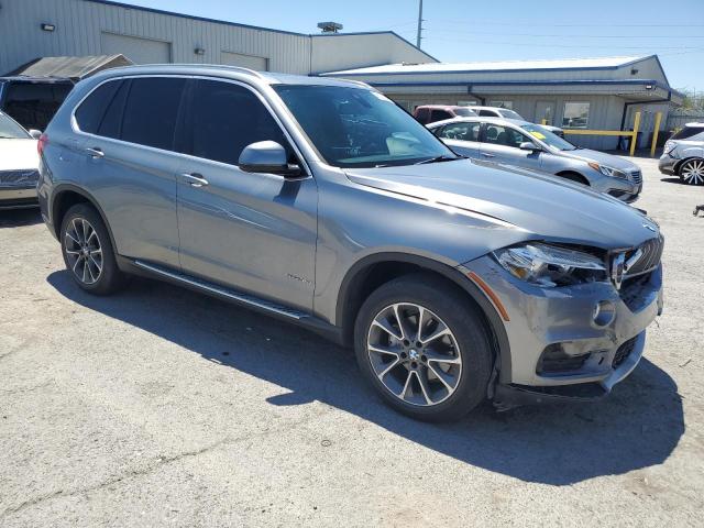 5UXKR2C58J0X09082 - 2018 BMW X5 SDRIVE35I SILVER photo 4