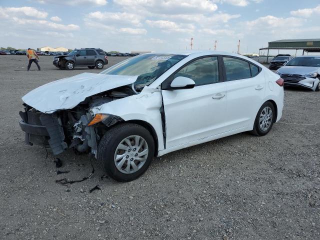 5NPD74LF2HH201322 - 2017 HYUNDAI ELANTRA SE WHITE photo 1